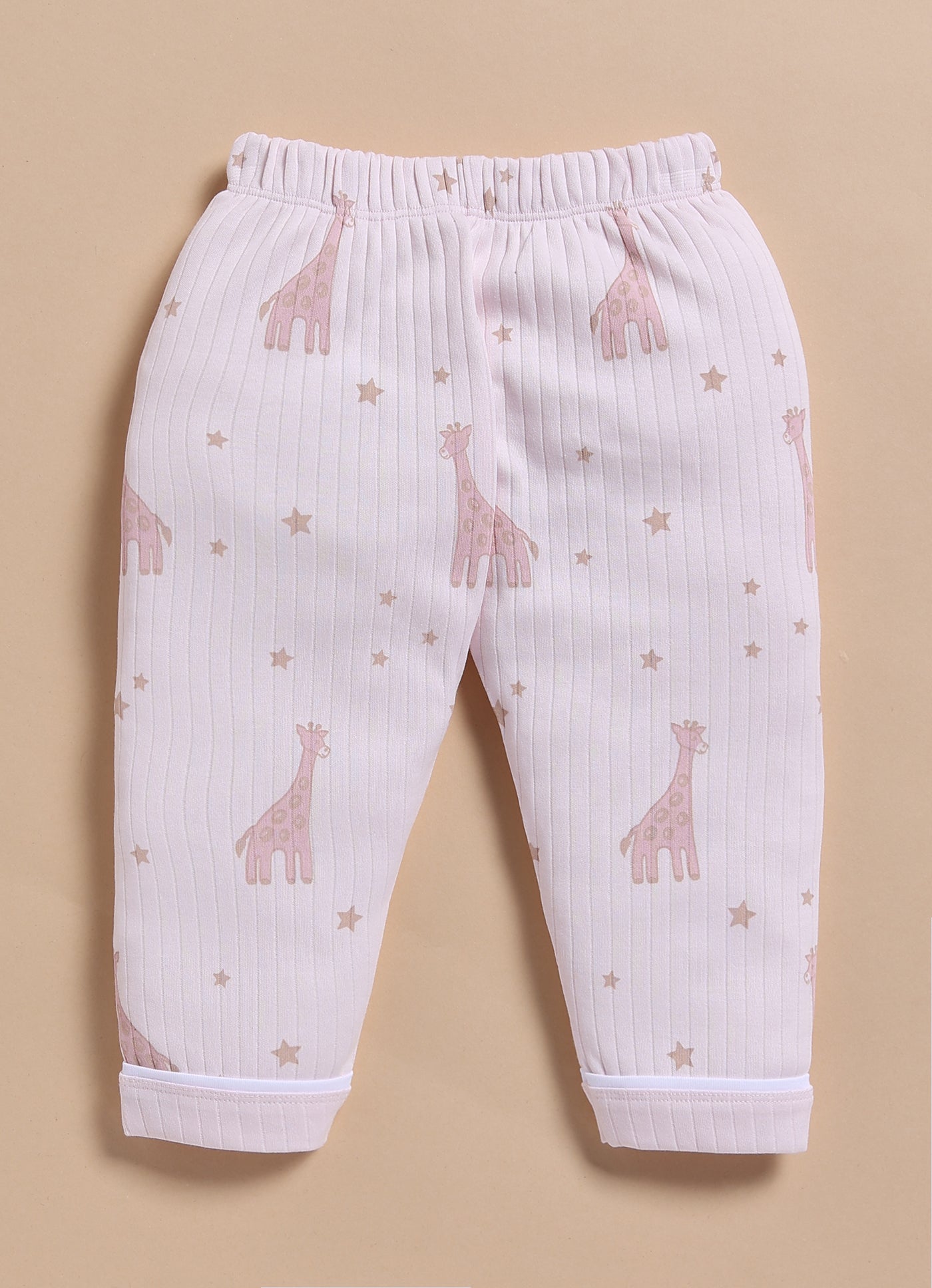 Full-Sleeve Nightsuits for Girls - Pink Welcome Little One