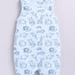 Comfy Summer Baby Boy Romper-Blue