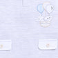 Baby Boy Summer Bear Balloon Romper - Melange