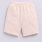 Playtime Ready Baby Boy Designer Half T Shirt & Short Set-Beige
