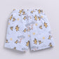 Baby Boy Have Fun printed Half T-Shirt and Shorts Set-Blue
