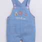 Baby Girl Willove Flutter Sleeve Dungaree-Light Blue Denim