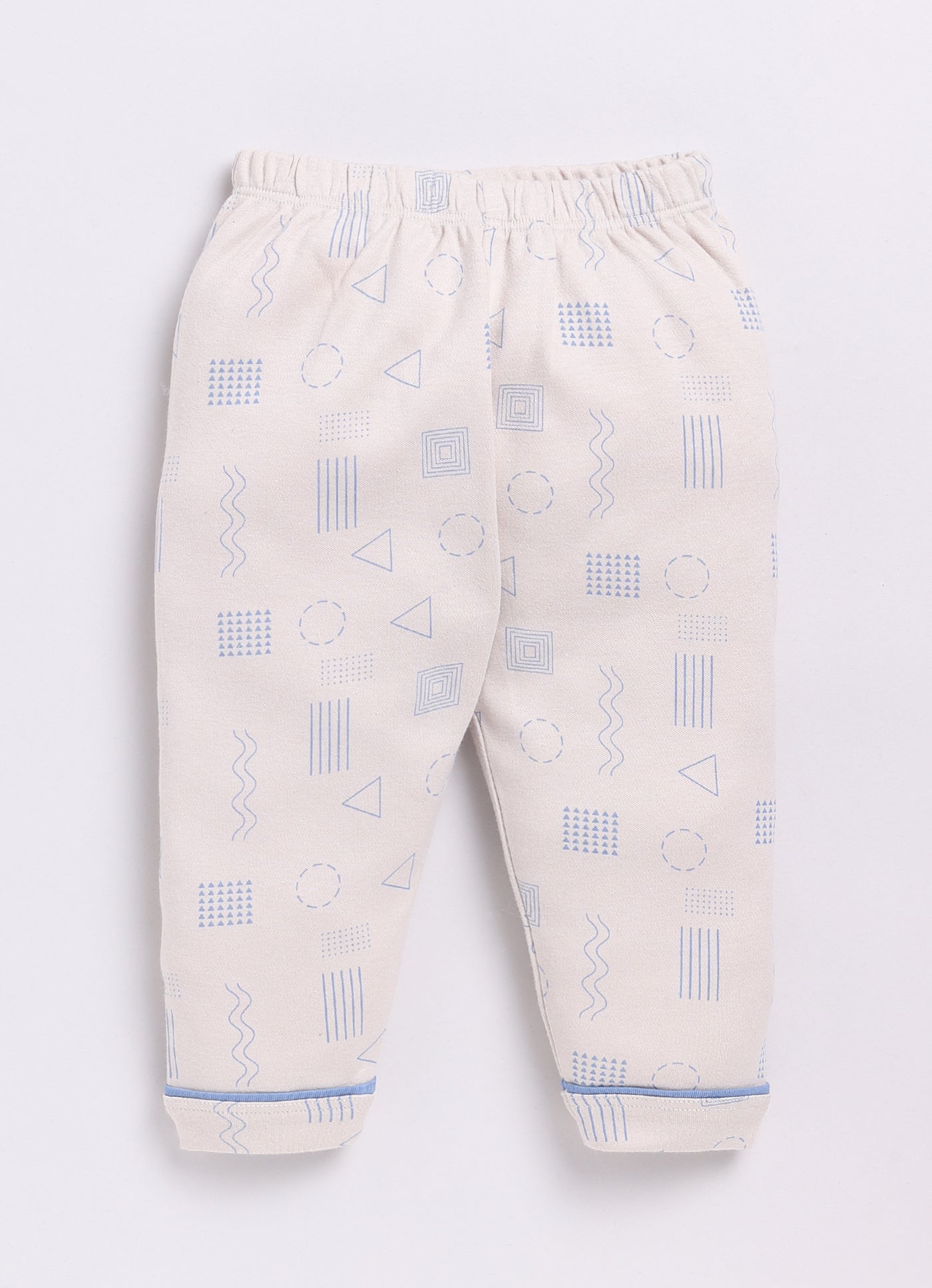 Baby Boy Comfy Full Sleeve Night Suit-BEIGE