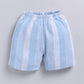 Baby Boy Designer Half T Shirt & Short Set-Dolphine Blue