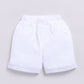 Baby Boy Little Explorer Half T Shirt & Short Set-Gray