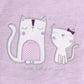 Half Sleeves Round neck Romper/Summer clothes/Creeper/new born/infent wear/ for Baby Grils 100% Pure Cotton-PURPLE