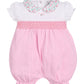 Half Sleeves Round neck Romper/Summer clothes/Creeper/new born/infent wear/ for Baby Girls 100% Pure Cotton-PINK