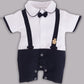Half Sleeves Round neck Romper/Summer clothes/Creeper/new born/infent wear/ for Baby Boys 100% Pure Cotton-NAVY