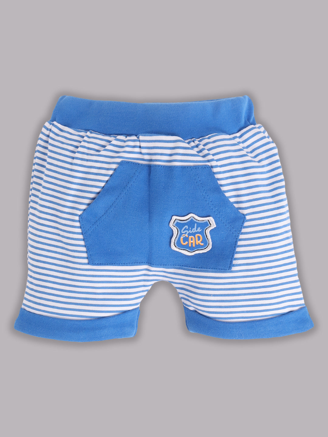 Half T-shirt and Shorts Set for Baby Boys 100% pure cotton-ROYAL