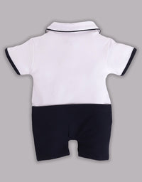 Half Sleeves Round neck Romper/Summer clothes/Creeper/new born/infent wear/ for Baby Boys 100% Pure Cotton-NAVY
