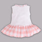 Baby girl Knee Length Dress-FUSHIA