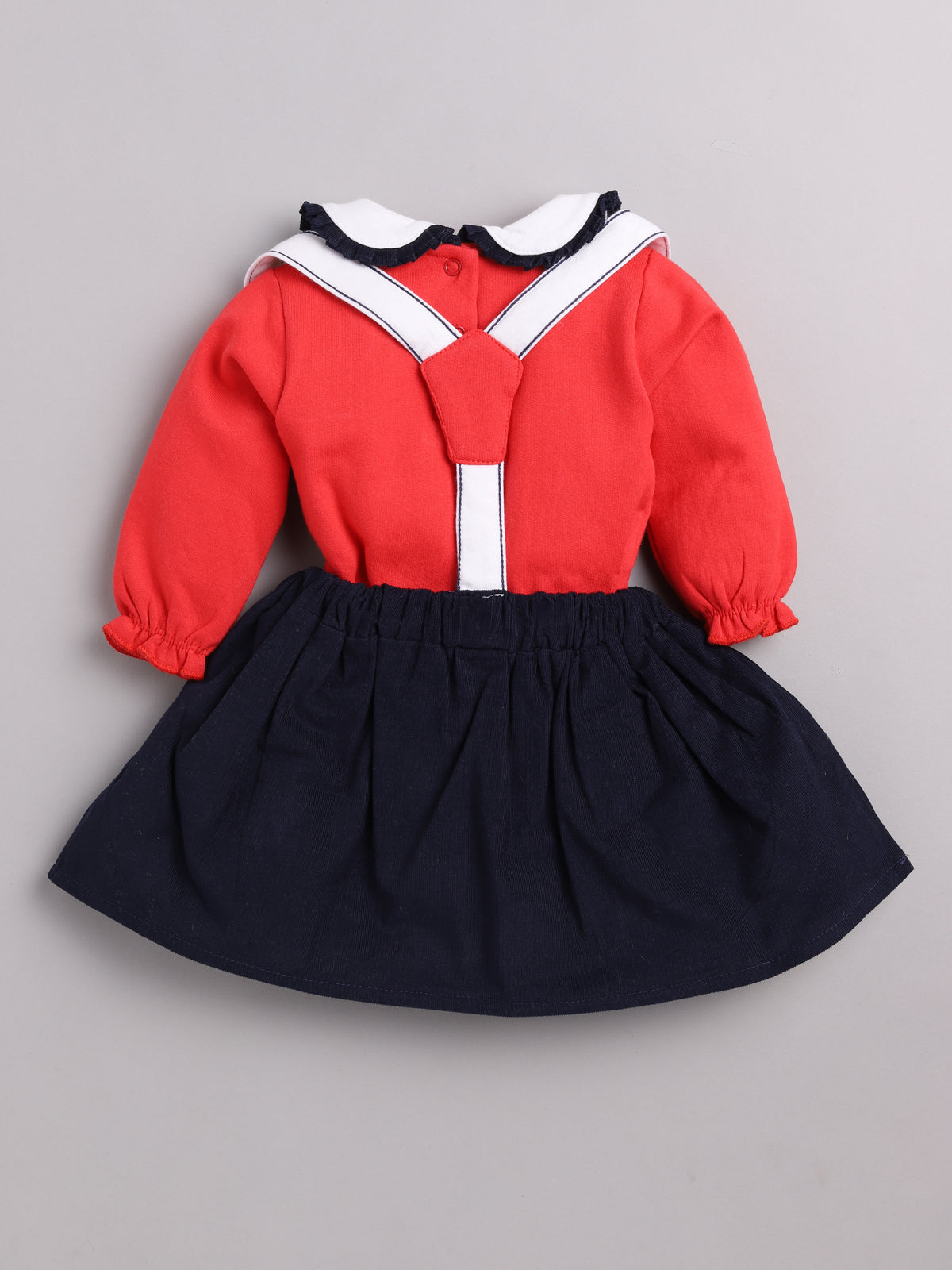Dress for Baby Girls 100% pure cotton-RED