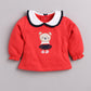 Dress for Baby Girls 100% pure cotton-RED