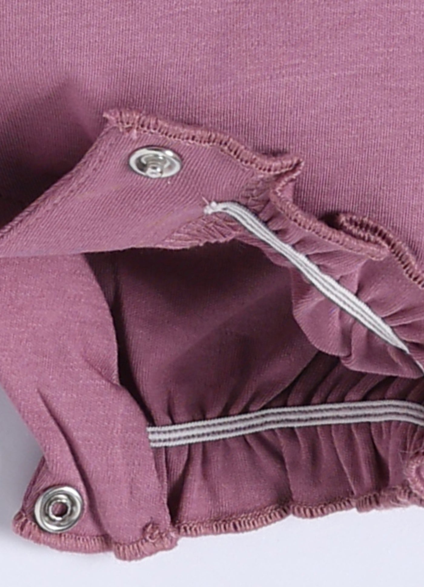 Half-Sleeve Romper for Girls – Purple Mauve So Sweet!