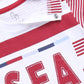 Baby Boy SEA Printed & Nautical Stripes Half T-Shirt and Shorts Set-Red