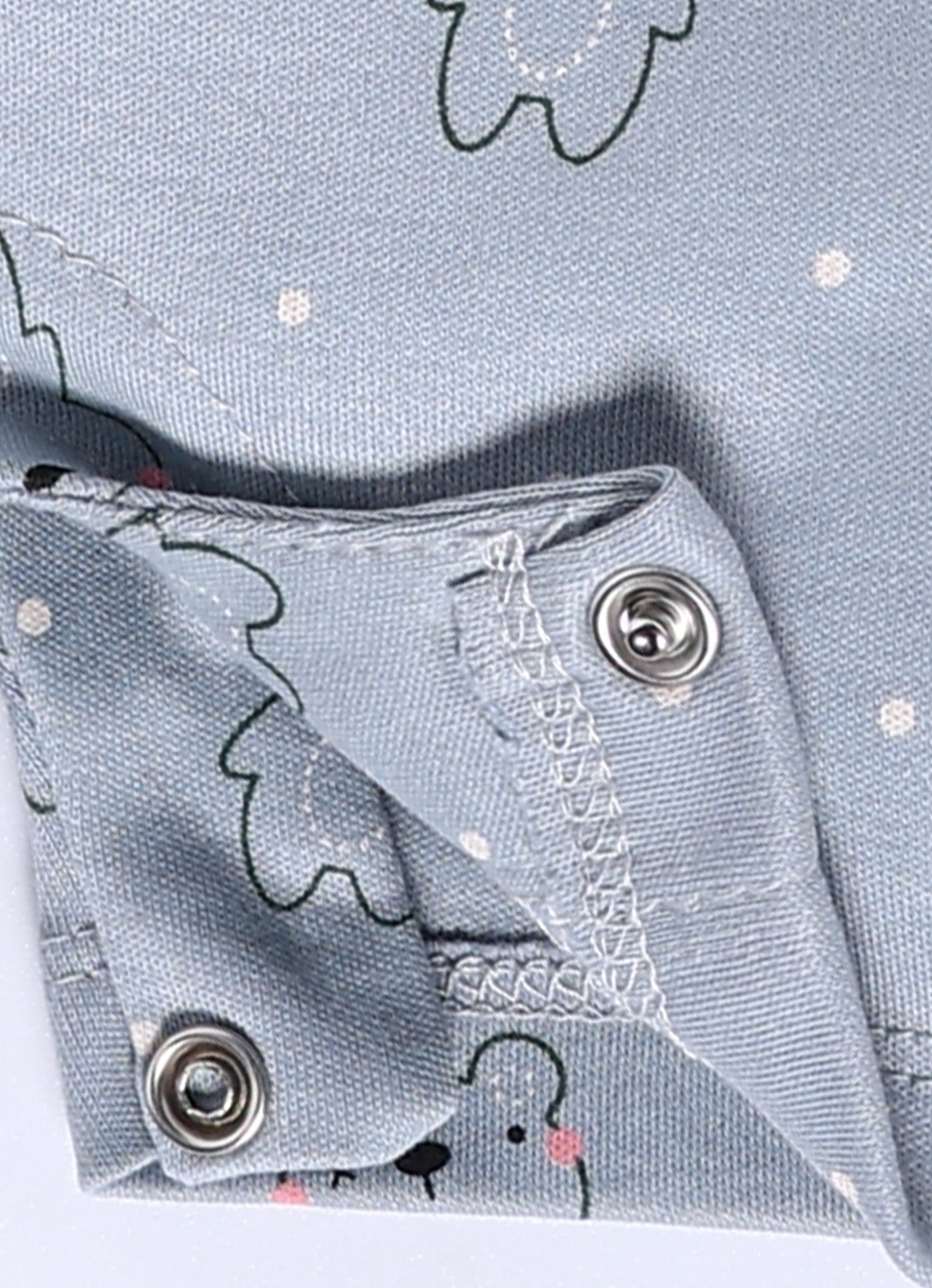 Half Sleeve Dungaree for Boys - Slate Grey & Green