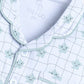 Baby Star Printed Half Sleeves Boy Night Suit-SEA GREEN