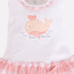 Baby girl Knee Length Dress-FUSHIA