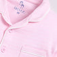 Stripped Printed Comfy Baby Girl Night Suit-PINK