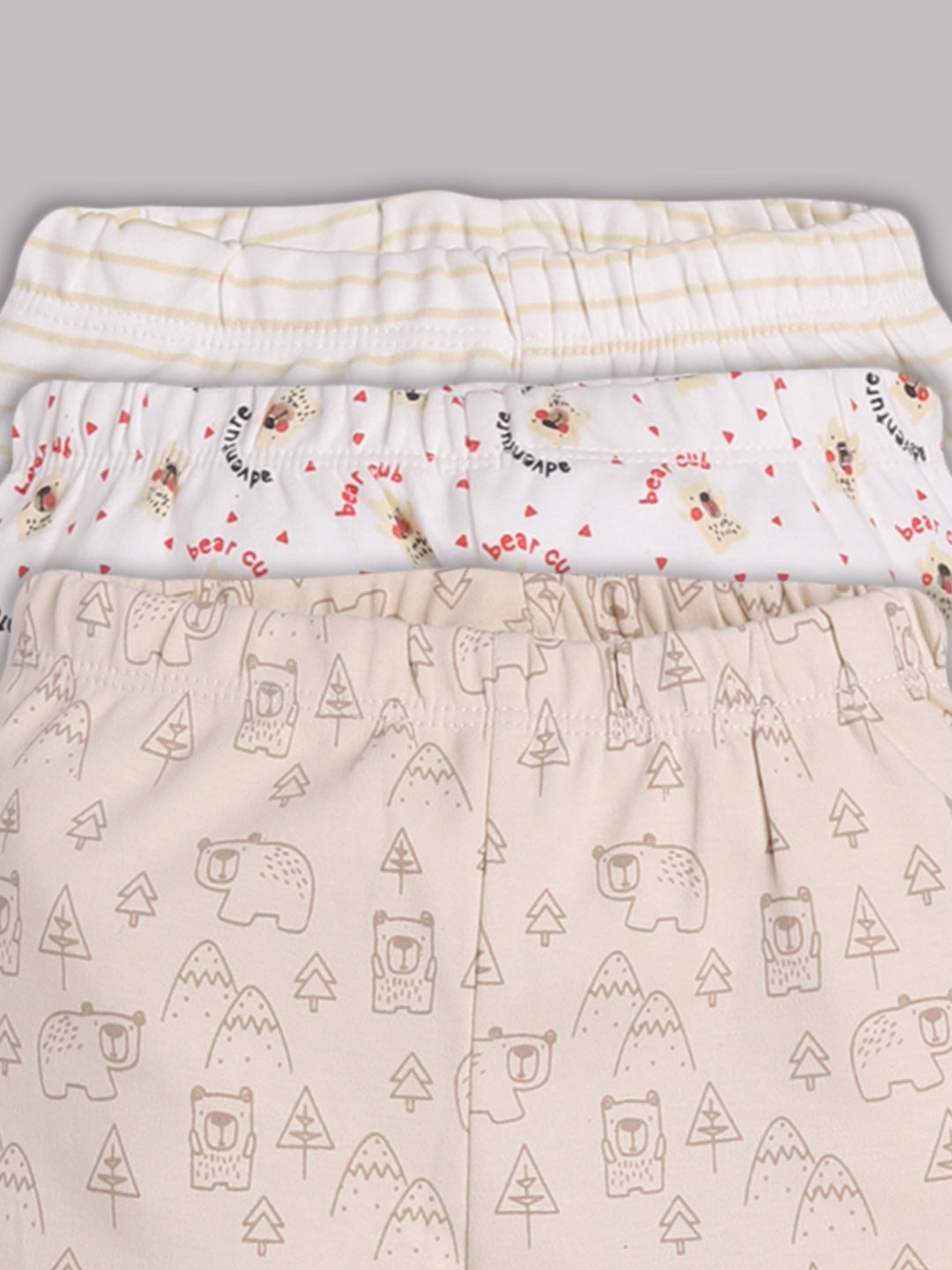 BABY GO unisex-baby Cotton Pyjamas BEIGE