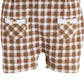 Dungarees for Baby Boys 100% pure cotton-BEIGE