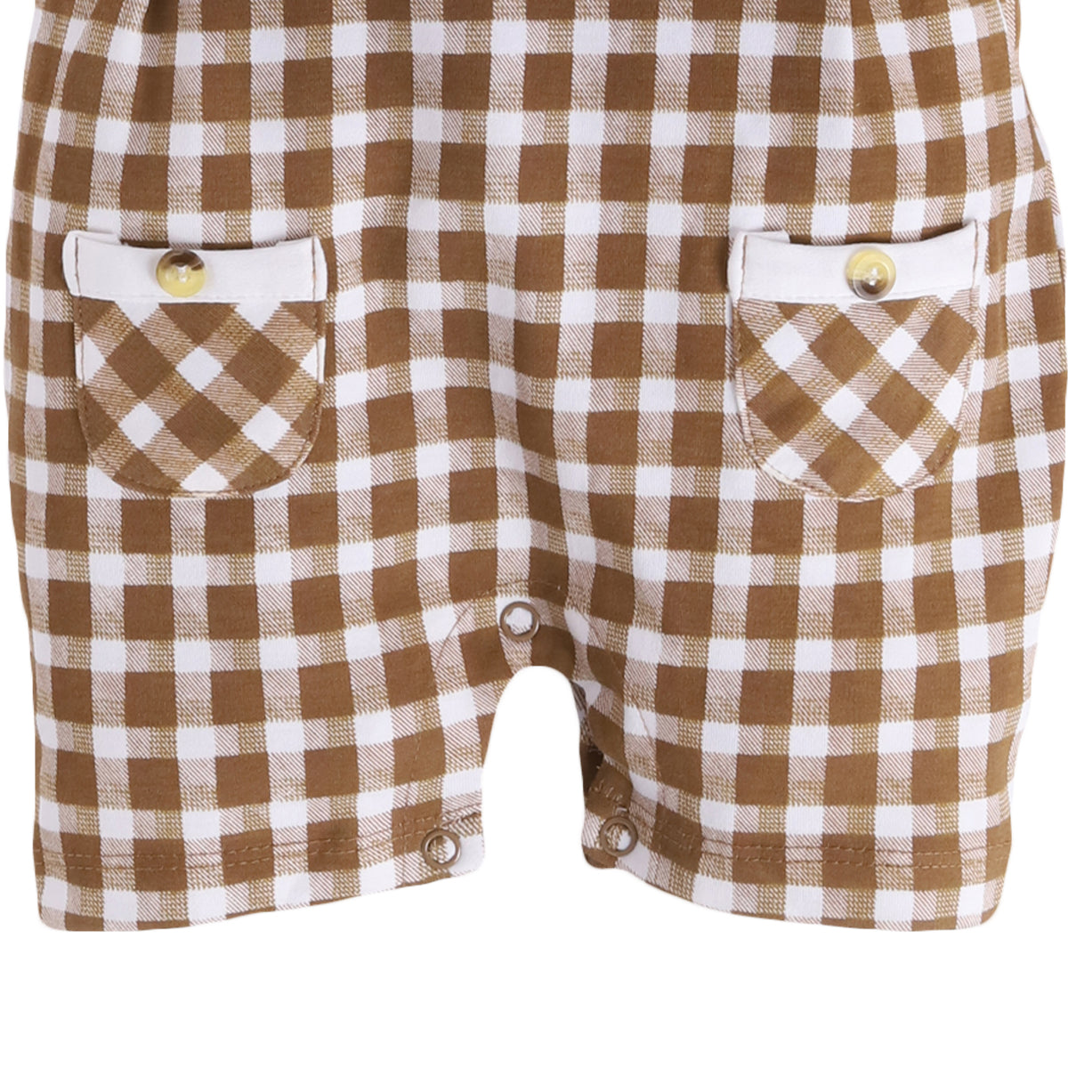 Dungarees for Baby Boys 100% pure cotton-BEIGE