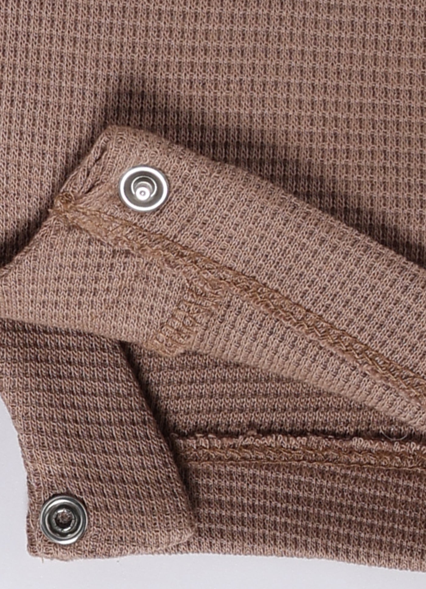 Half-Sleeve Romper for Boys – Brown Fun Family