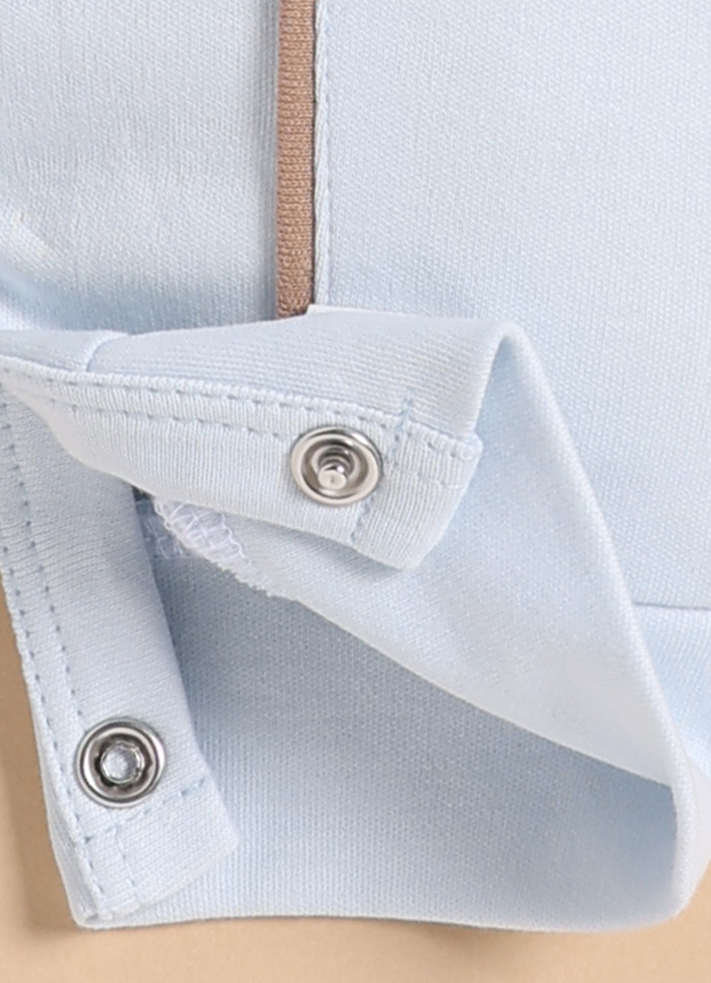 Full Sleeve Romper for Boys – Sky Blue Gentle Classic