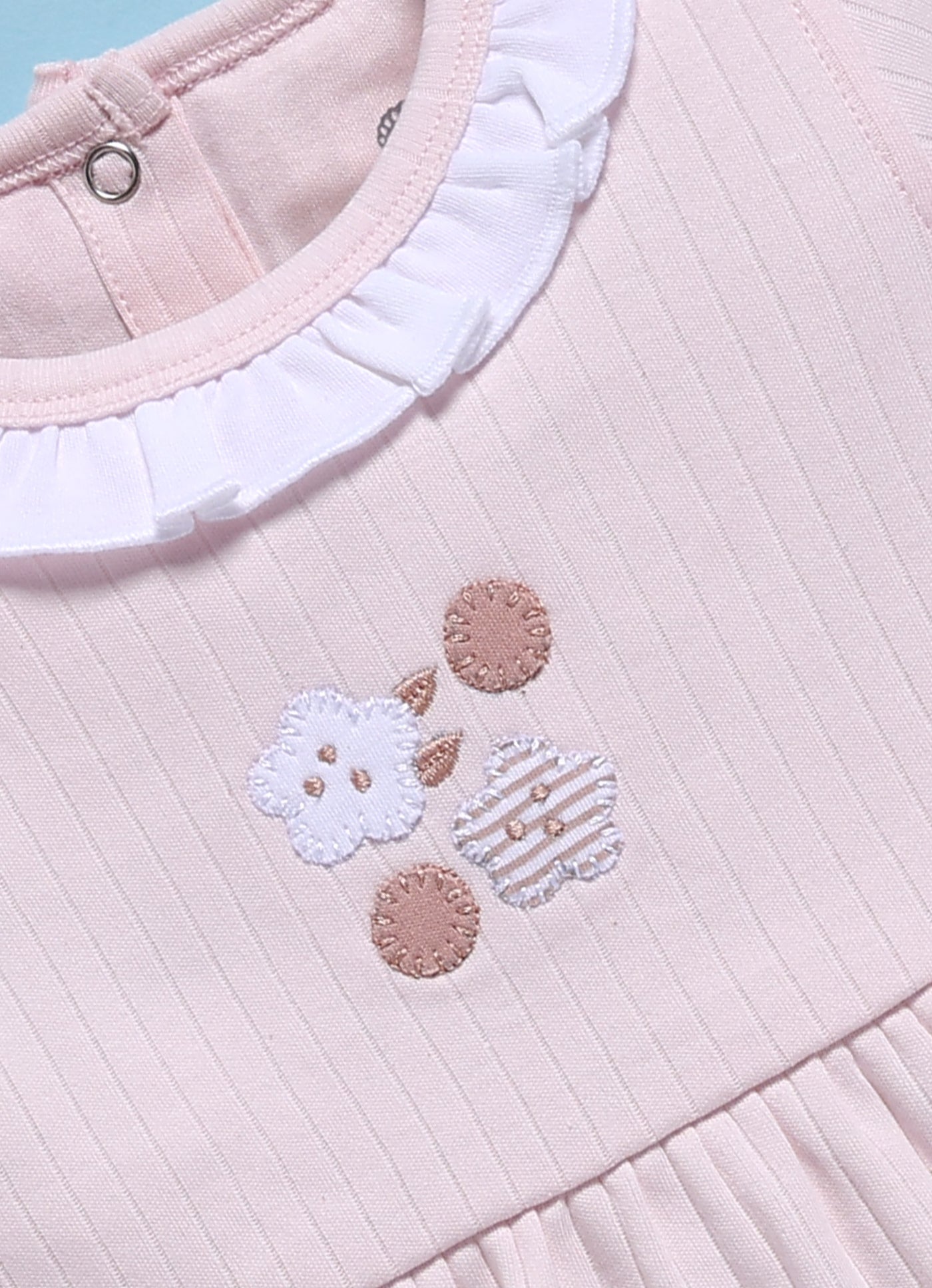 Frock – Light Pink Blossom Ruffle