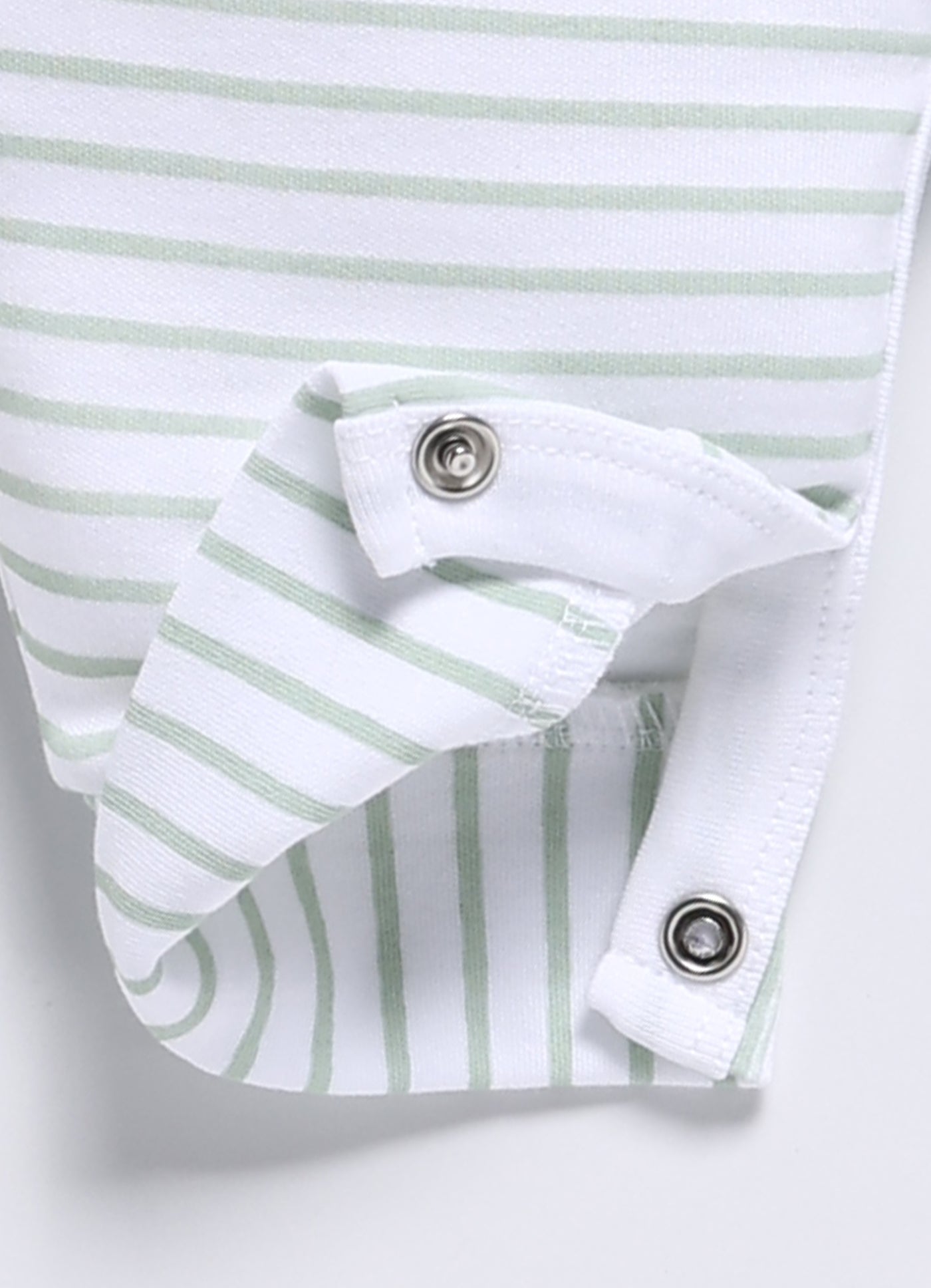 Full Sleeve Romper for Boys – Mint Green Swimming Fishes
