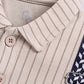 Baby Boy Collar Half T Shirt & Shorts Set-Beige