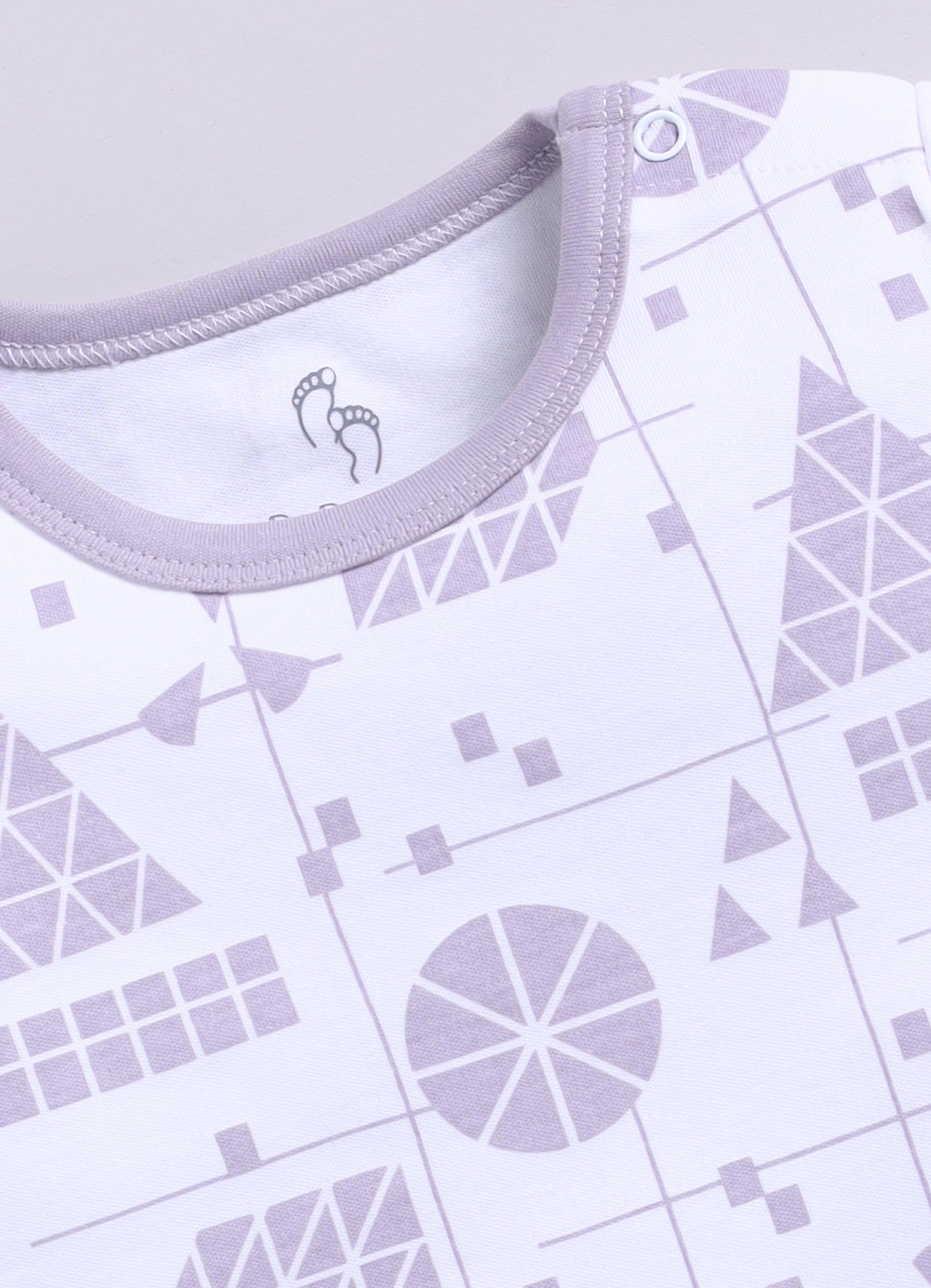 Half Sleeve Top & Bottom for Boys - Off-White