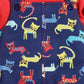 Full Sleeve Casual Cotton Dungaree Dress for Baby Boys NAVY