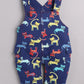 Full Sleeve Casual Cotton Dungaree Dress for Baby Boys NAVY