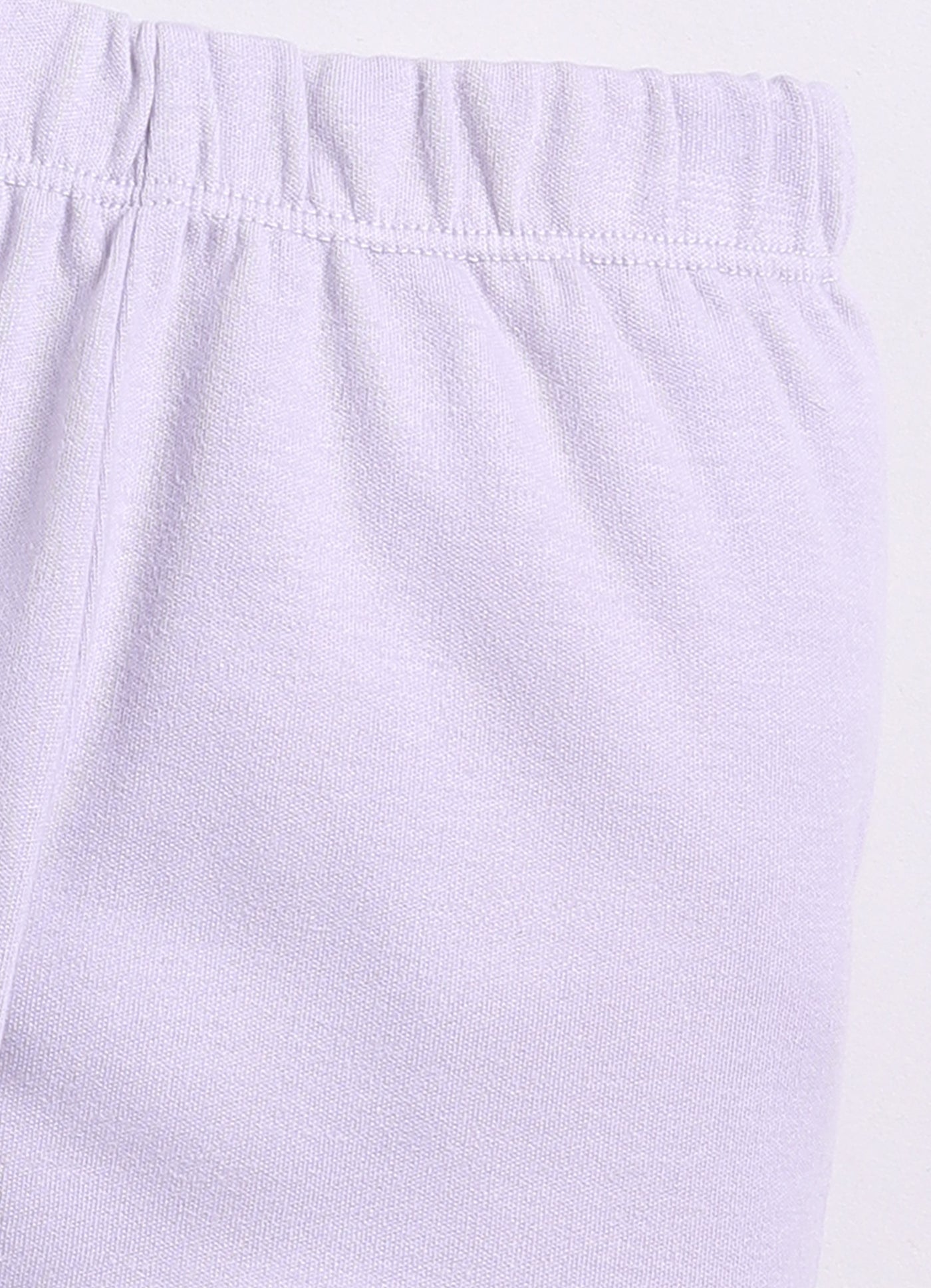 Baby Boy Solid Full Sleeve Night Suit-LAVENDER