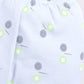 Cute Printed Girl Half Sleeves Night Suit-BLUE