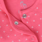 BABY GO Full Sleeve Set of 3 TEES Combo for Baby Girls FUSHIA