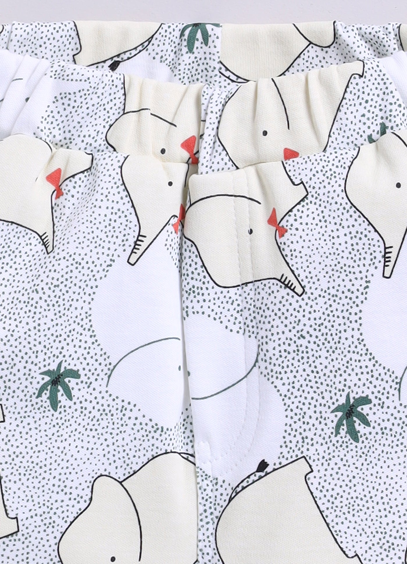 Half Sleeve Top & Bottom for Boys - Light Green