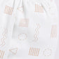 Baby Boy Cute & Comfy Half Sleeves Night Suit-OFF WHITE