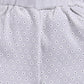Baby Boy Bunny Half T-Shirt and Polka Dot Shorts Set-Pista Green