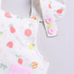 Baby Girl Floral Pinafore Dress with Cute Pockets-PINK