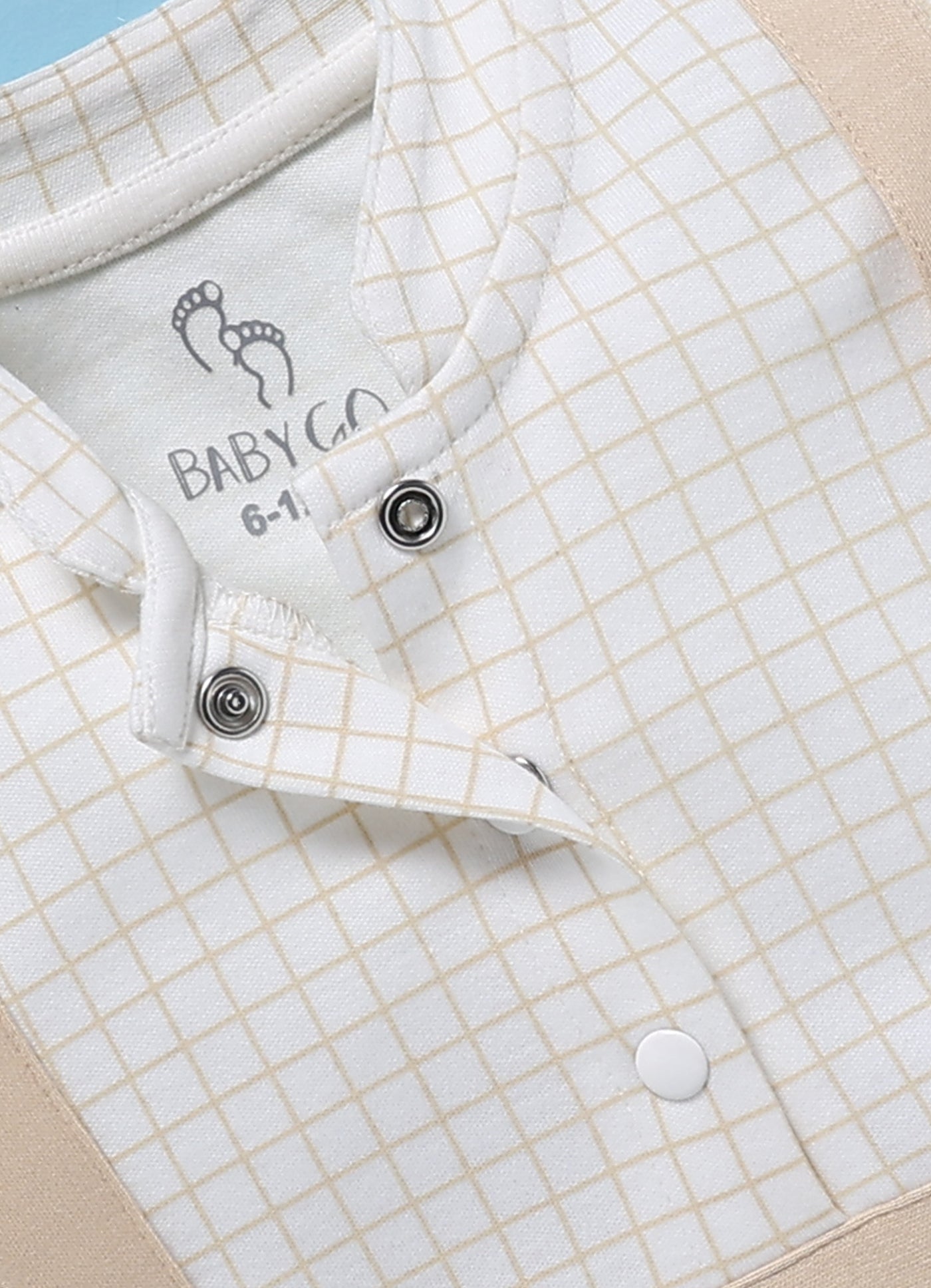 Frock – Dark Beige Grid Suspender