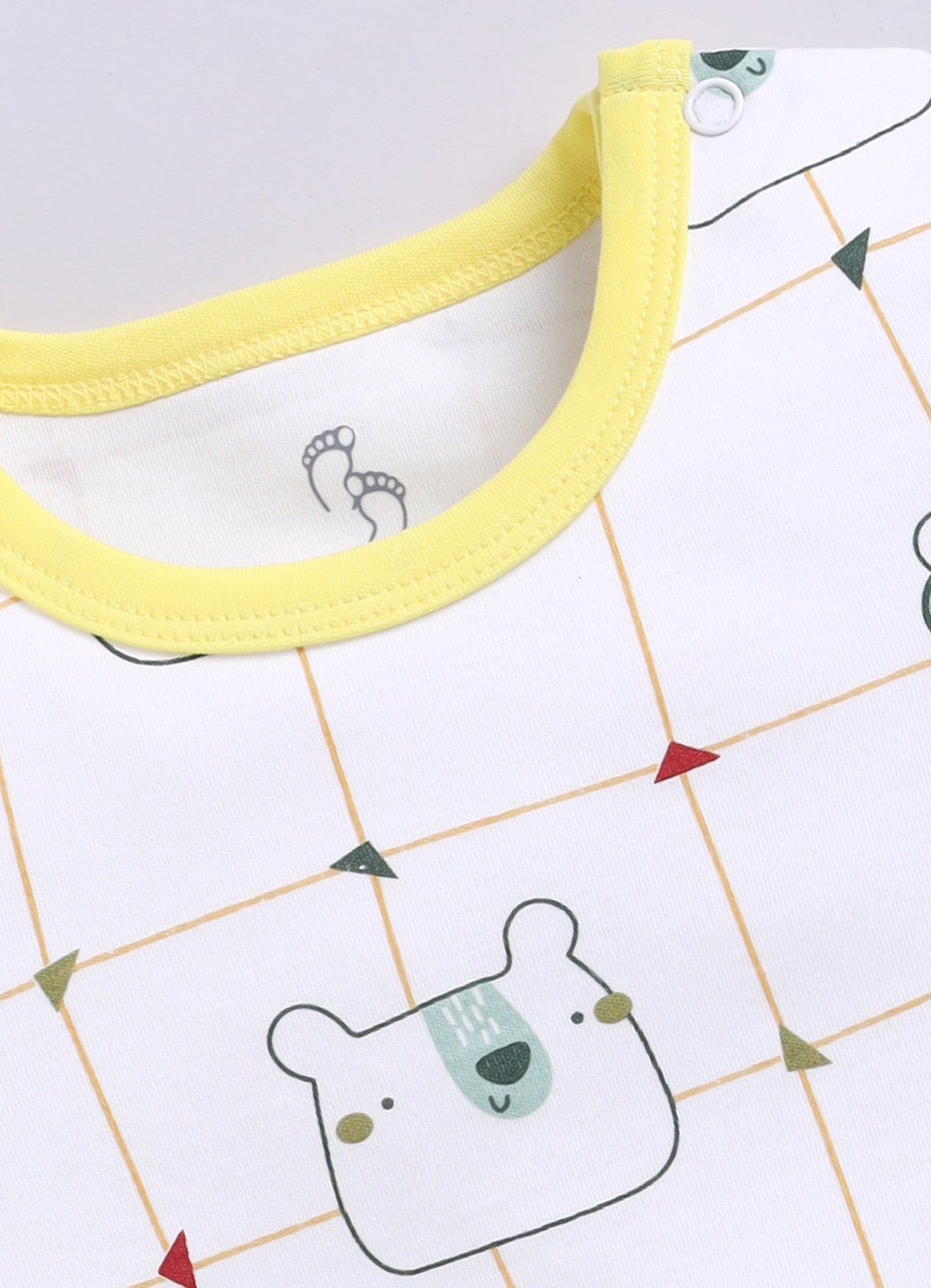 Half Sleeve Top & Bottom for Boys - Green