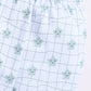 Baby Star Printed Half Sleeves Boy Night Suit-SEA GREEN