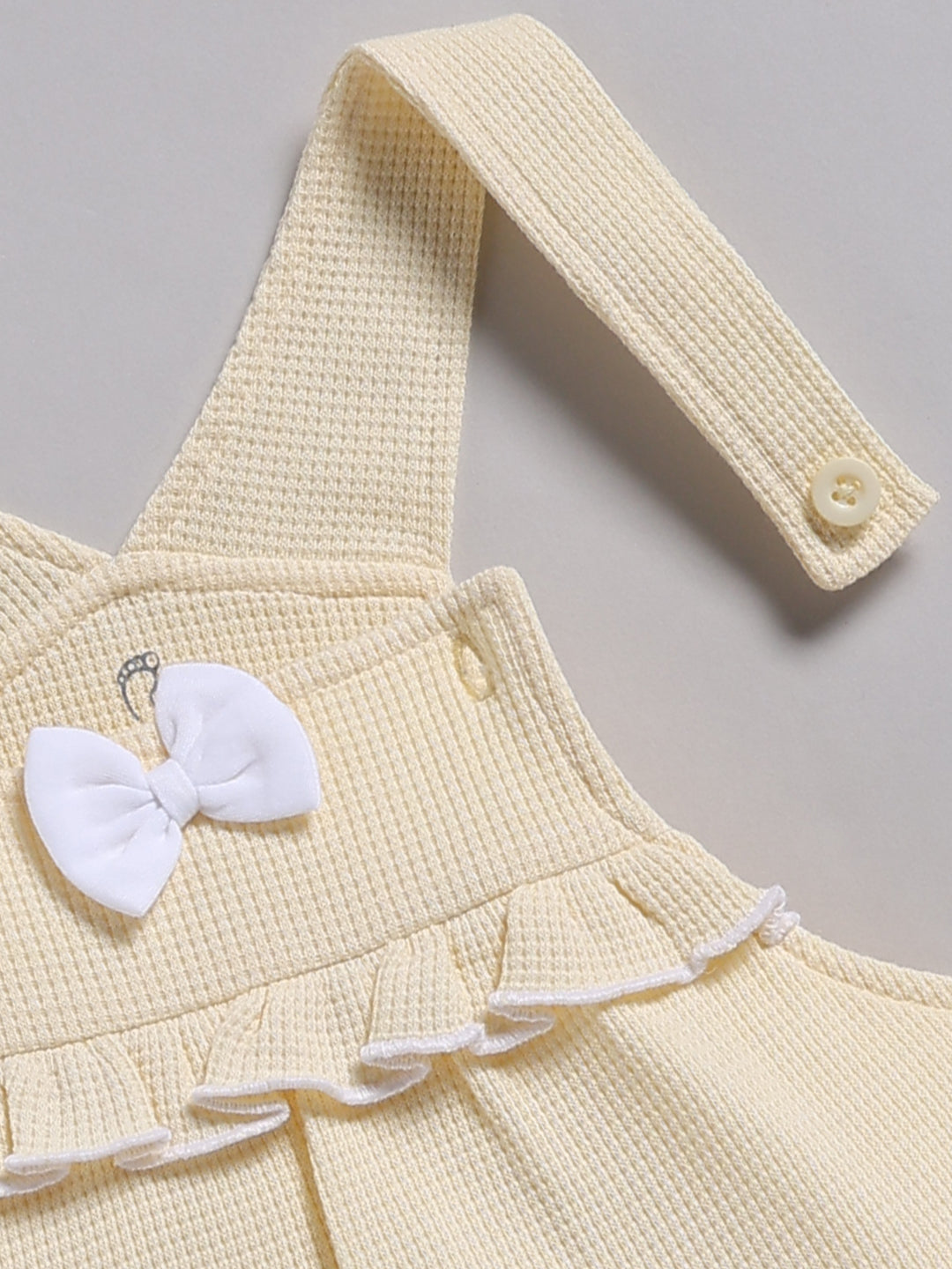 Dungaree - Cream Duck Printed