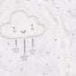 100% Pure Cotton Romper/Bodysuit/Sleepsuit for Baby Girls WHITE