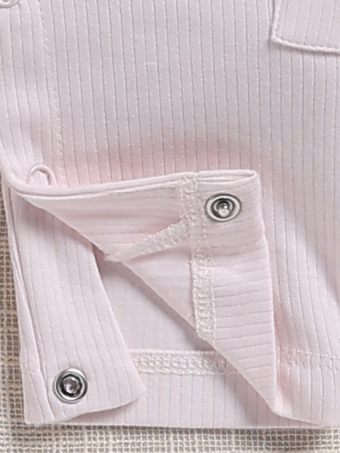 Dungaree - Mauve Ruffle Elephant