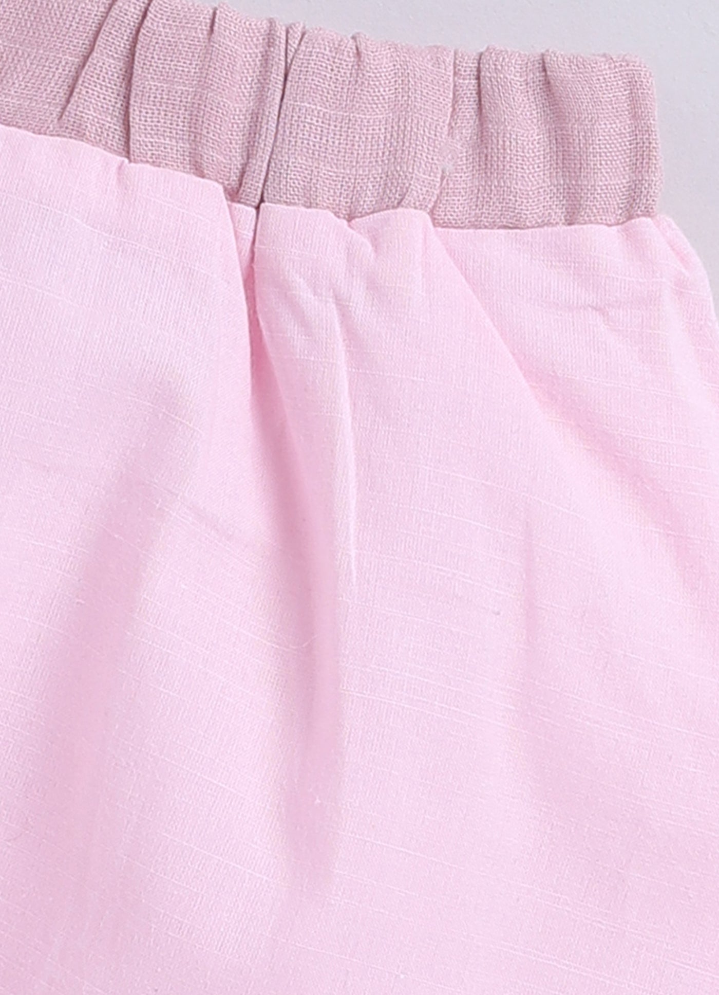Baby Girl Floral T Shirt & Skirt-PINK