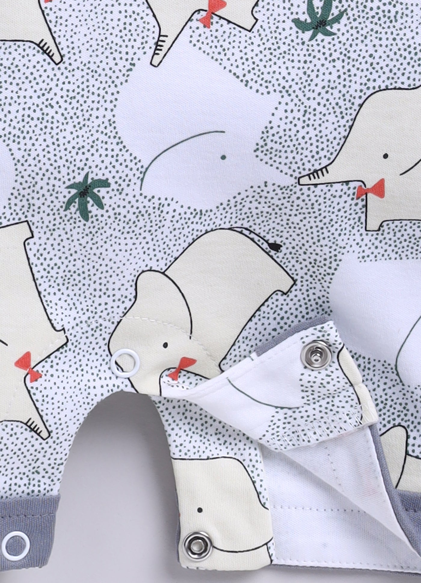 Half Sleeve Dungaree for Boys - Light Green