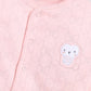 Baby Girl Printed Full Sleeve Night Suit-PEACH